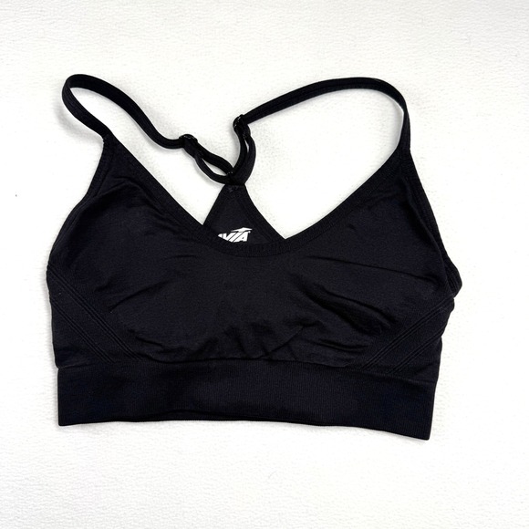 Avia Other - Avia Womens Black Seamless Racerback Sports Bra Adjustable Straps Size‎ Small